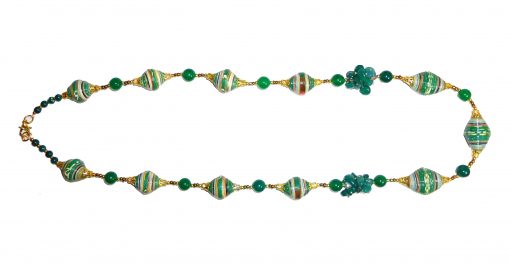 Emerald Green Paper Bead