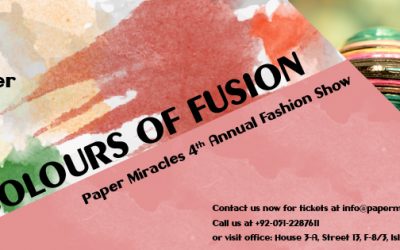 4th Annual Fashion Show – “Colours of Fusion